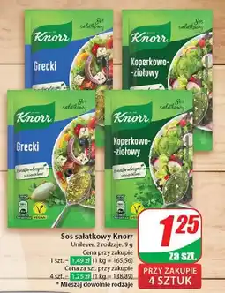Dino Koperkowo-ziołowy Knorr Sos Sałatkowy oferta