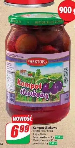 Dino Kompot śliwkowy Hektor oferta