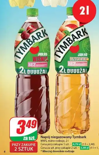 Dino Napój jabłko-brzoskwinia Tymbark oferta