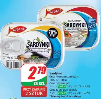 Dino Sardynki w oleju Graal oferta