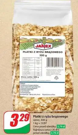 Dino Płatki z ryżu brązowego Janex oferta