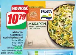 Dino Makaron w sosie szpinakowym z pieczarkami Frosta oferta