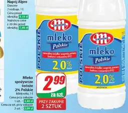 Dino Mleko polskie 2% Mlekovita oferta