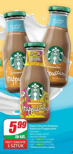 Dino Napój sip on sunshine Starbucks Frappuccino oferta