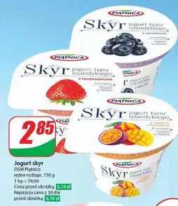 Dino Jogurt typu islandzkiego z mango i marakują Piątnica Skyr oferta