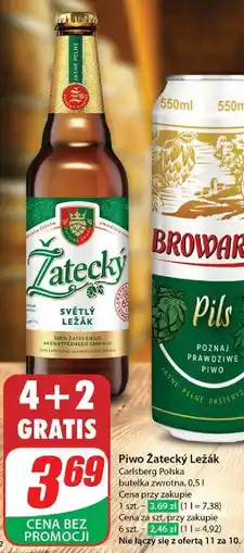 Dino Piwo Zatecky Svetly Lezak oferta
