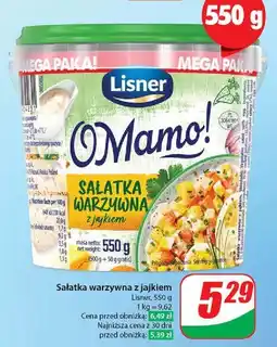 Dino Sałatka warzywna z jajkiem Lisner O Mamo! oferta