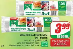 Dino Woreczki multifunkcyjne 3w1 Paclan oferta