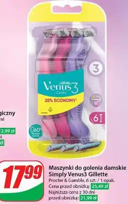 Dino Maszynka do golenia Gillette Simply Venus 3 oferta