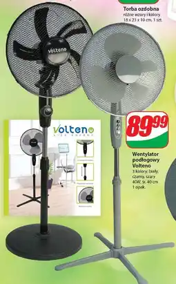 Dino Wentylator stojący śr. 40 cm czarny Volteno oferta