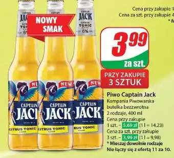 Dino Piwo Captain Jack Citrus Tonic oferta