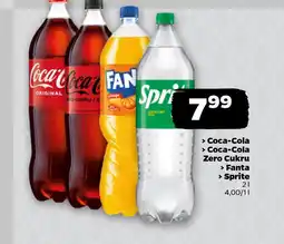 Netto Napoje Coca-Cola, Fanta, Sprite oferta