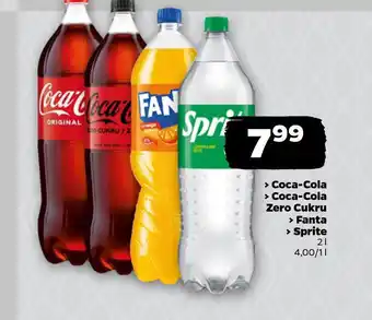Netto Napoje Coca-Cola, Fanta, Sprite oferta