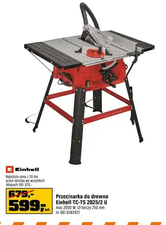 OBI Przecinarka Einhell oferta