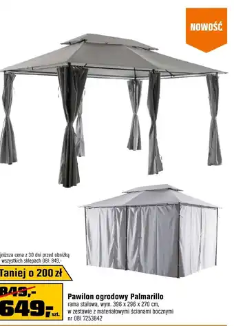 OBI Pawilon ogrodowy oferta