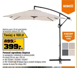 OBI Parasol ogrodowy OnLine oferta