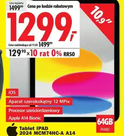 Media Expert Tablet Apple oferta