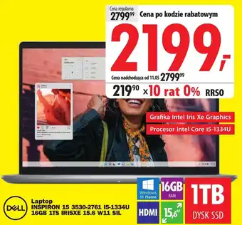 Media Expert Laptop Dell oferta