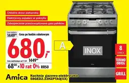 Media Expert Kuchenka gazowo-elektryczna Amica oferta