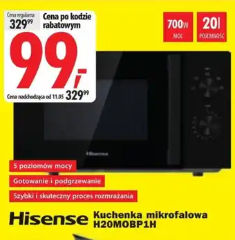 Media Expert Kuchenka mikrofalowa Hisense oferta