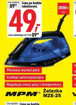 Media Expert Żelazko MPM oferta