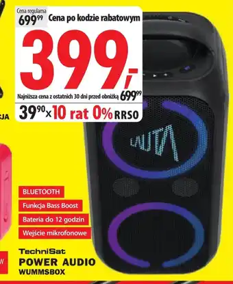 Media Expert Power audio Technisat oferta