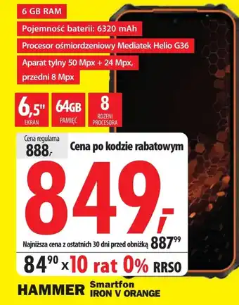 Media Expert Smartfon Hammer oferta