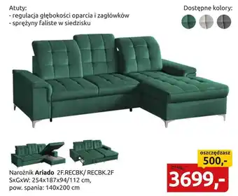 Black Red White Narożnik oferta