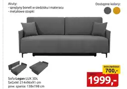 Black Red White Sofa Lux oferta