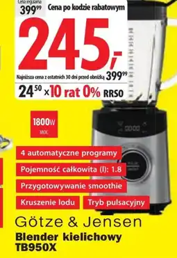 Media Expert Blender kielichowy Götze & Jensen oferta