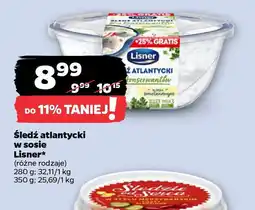 Netto Sledź atlantycki w sosie Lisner oferta