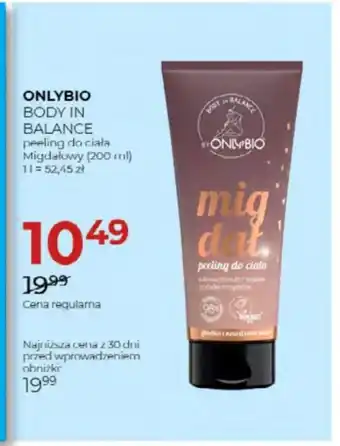 Jawa Drogerie Peeling OnlyBio oferta