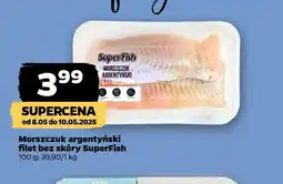 Netto Morszczuk argentyński filet bez skóry SuperFish oferta
