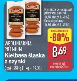 ALDI Kiełbasa Wędliniarnia Premium oferta