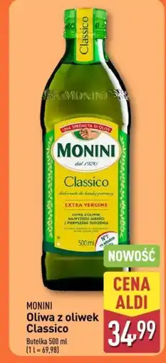 ALDI Oliwa z oliwek Monini oferta