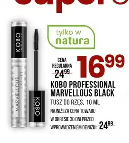 Drogerie Natura Tusz do rzęs Kobo Professional oferta