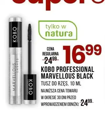 Drogerie Natura Tusz do rzęs Kobo Professional oferta