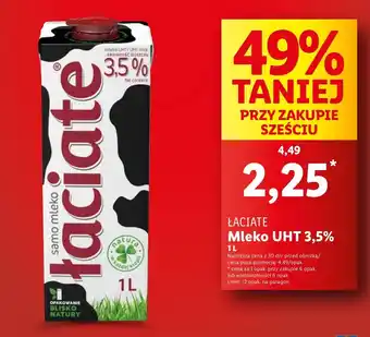 Lidl Mleko Łaciate oferta
