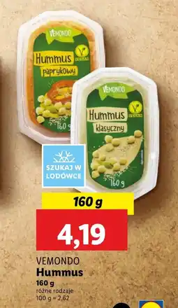 Lidl Hummus Vemondo oferta