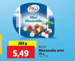 Lidl Mozzarella Pilos oferta
