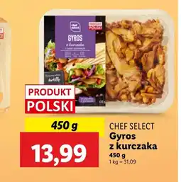 Lidl Gyros Chef Select oferta