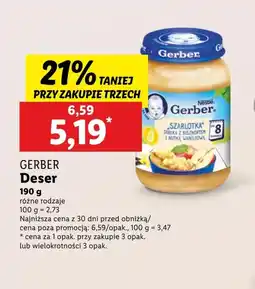 Lidl Deser Gerber oferta
