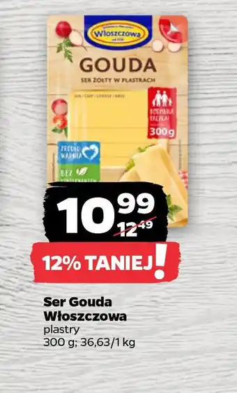 Netto Ser Gouda Włoszczowa oferta