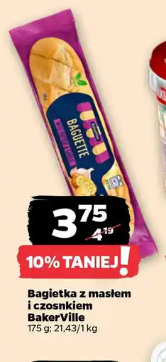 Netto Bagietka z masłem i czosnkiem BakerVille oferta