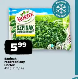 Netto Szpinak rozdrobniony Hortex oferta