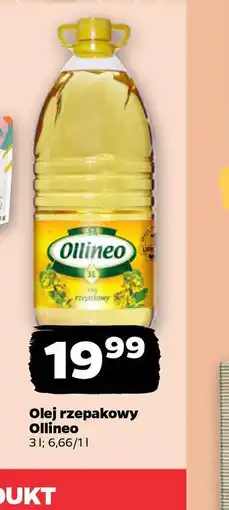 Netto Olej rzepakowy Ollineo oferta