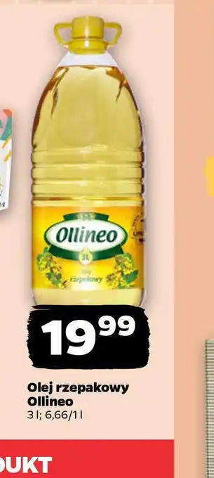 Netto Olej rzepakowy Ollineo oferta