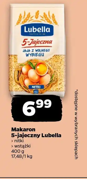 Netto Makaron 5-jajeczny Lubella oferta