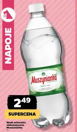 Netto Woda mineralna Muszynianka oferta