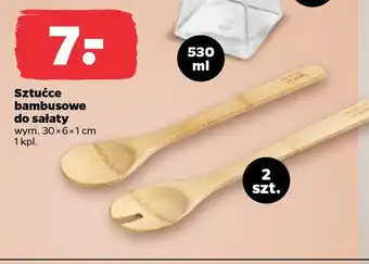 Netto Sztućce bambusowe do sałaty oferta
